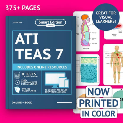 ATI TEAS 7 Study Guide In Color